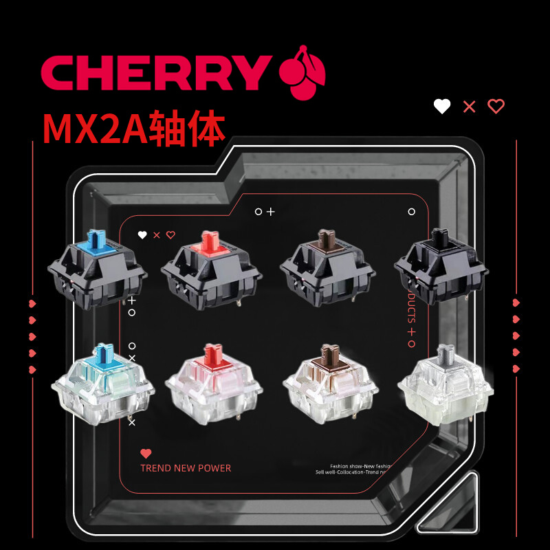 2 CHERRY MX2A Switches